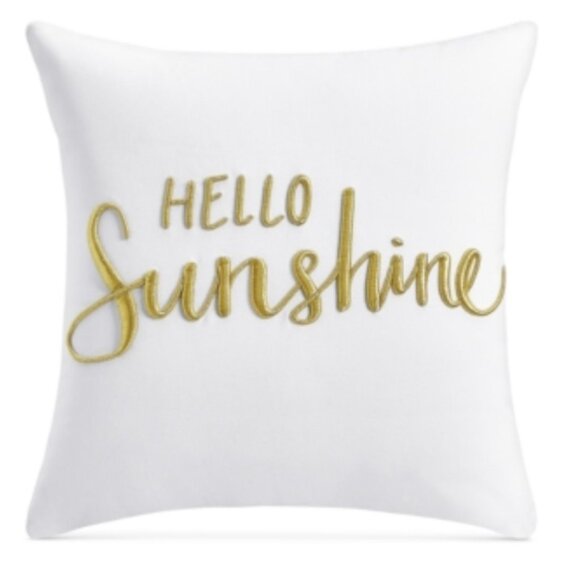 Charter Club Other - Charter Club Damask Designs Embroidered Pillow